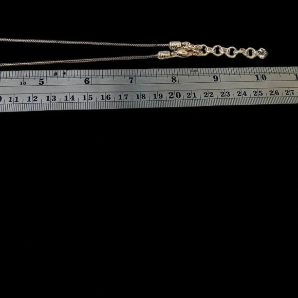 Brighton Double Disc necklaces silver plated. - Picture 4 of 5